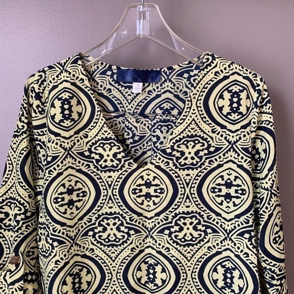 BLUE Rain Tunic Top - Picture 3 of 8